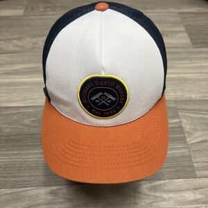 Michael‎ David Winery Snapback Hat Men White Orange Navy Blue Trucker Mesh Wine